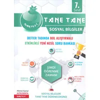 7.Sınıf Yeşil Defter Tadında Tane Tane Sosyal Bilgiler Nartest Yayınları