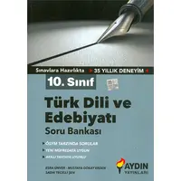 10.Sınıf Türk Dili ve Edebiyatı Soru Bankası Aydın Yayınları