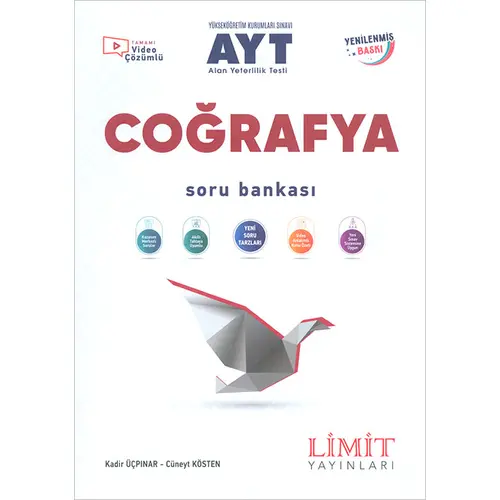 AYT Coğrafya Soru Bankası Limit Yayınları