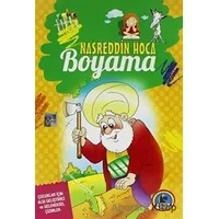 Nasreddin Hoca Boyama - Örnekli Renkli - Kolektif - Karatay Çocuk