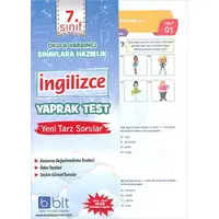 Bulut 7.Sınıf İngilizce Yaprak Test