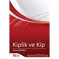 Kiplik ve Kip - Caner Kerimoğlu - Pegem Akademi Yayıncılık