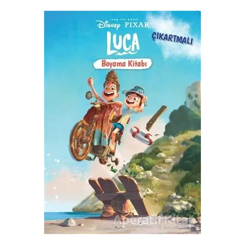 Disney Pixar Luca Çıkartmalı Boyama Kitabı - Kolektif - Doğan Egmont Yayıncılık