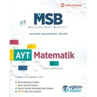 AYT Matematik Modüler Soru Bankası Eğitim Vadisi (Kampanyalı)