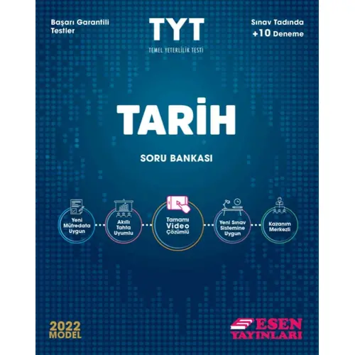 Esen 2022 TYT Tarih Soru Bankası