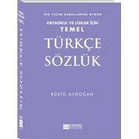 Temel Türkçe Sözlük - Rüştü Aydoğan - Evrensel İletişim Yayınları