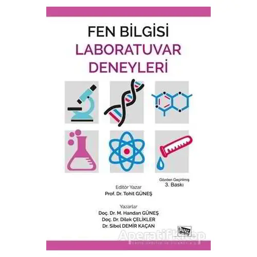 Fen Bilgisi Laboratuvar Deneyleri - Sibel Demir Saldırım - Anı Yayıncılık