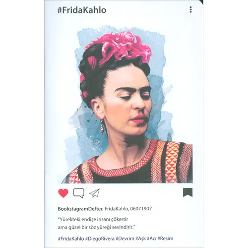 Frida Kahlo Profil Bookstagram Defter Aylak Adam