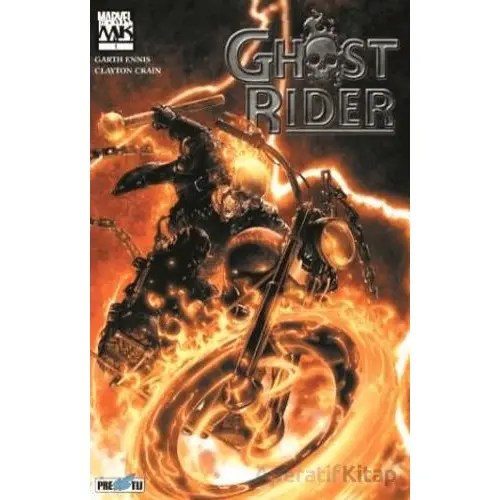 Ghost Rider: Lanetlenmeye Giden Yol - Bölüm 1 - Garth Ennis - Presstij Kitap