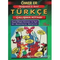 İlköğretim 3. Sınıf Türkçe Çalışma Kitabı - Ömer Er - Kare Yayınları - Okuma Kitapları