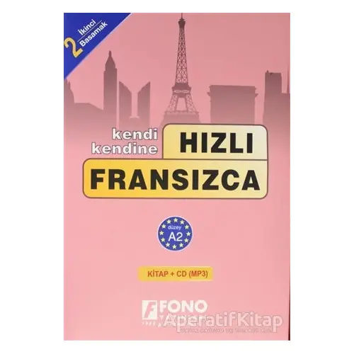 Hızlı Fransızca 2. Basamak (2Kitap + 3 CD) - Kolektif - Fono Yayınları