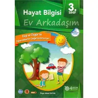 3. Sınıf Hayat Bilgisi Ev Arkadaşım - Özge Akbal Üstün - 4 Adım Yayınları