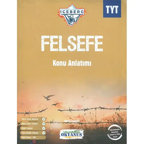 TYT Felsefe Iceberg Konu Anlatımlı Okyanus Yayınları