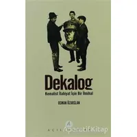 Dekalog - Osman Özarslan - Açılım Kitap