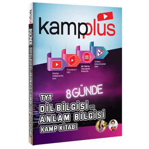 Kampplus 8 Günde TYT Dil Bilgisi ve Anlam Bilgisi Kampı