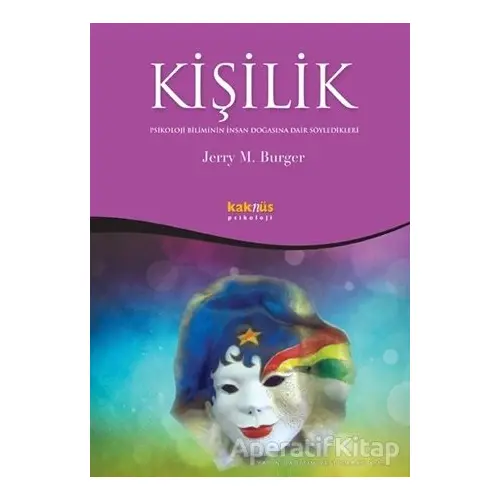 Kişilik - Jerry M. Burger - Kaknüs Yayınları