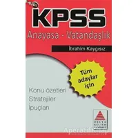 KPSS Anayasa Vatandaşlık Strateji Kartları - İbrahim Kaygısız - Delta Kültür Yayınevi