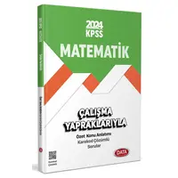 2024 KPSS Çalışma Yapraklarıyla Matematik Data Yayınları
