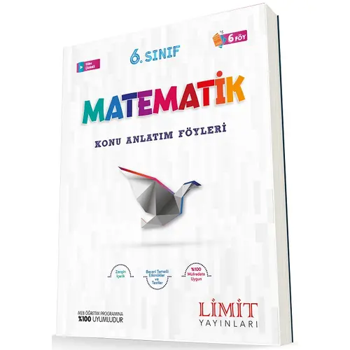 Limit 6. Sınıf Matematik Konu Anlatım Föyleri 6 Föy