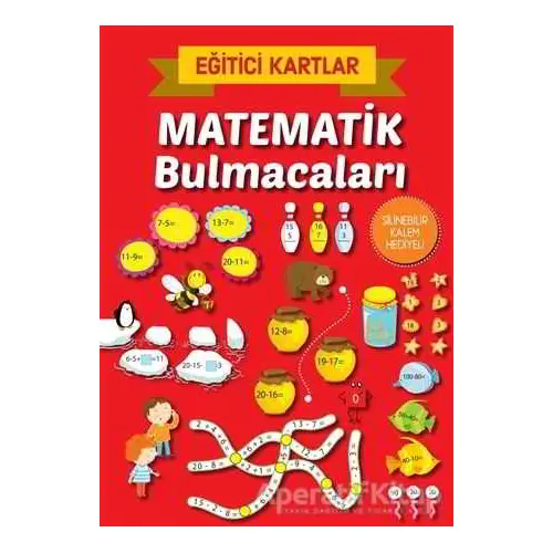 Matematik Bulmacaları - Eğitici Kartlar - Kolektif - Teleskop Popüler Bilim