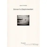 Stirner’in Eleştirmenleri - Max Stirner - Norgunk Yayıncılık