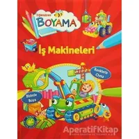 Eğlendiren Boyama - İş Makineleri - Kolektif - Parıltı Yayınları