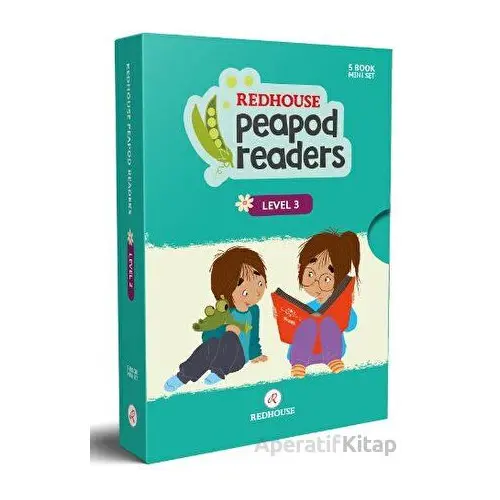 Redhouse Peapod Readers İngilizce Hikaye Seti 3 Kutulu Ürün - Kolektif - Redhouse Yayınları