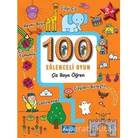 100 Eğlenceli Oyun - Çiz Boya Öğren - Kolektif - Parıltı Yayınları