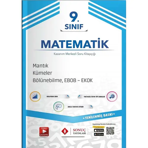 Sonuç 9.Sınıf Mantık Kümeler-Bölünebilme-Ebob-Ekok Fasikülü