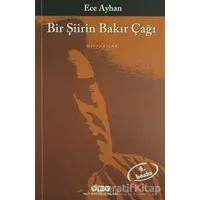 Bir Şiirin Bakır Çağı - Ece Ayhan - Yapı Kredi Yayınları