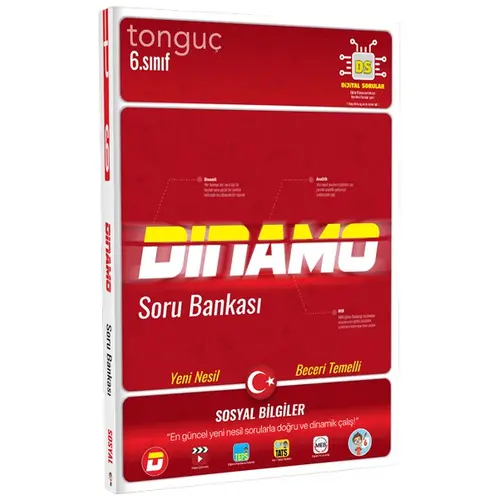 Tonguç Akademi 6. Sınıf Dinamo Sosyal Bilgiler Soru Bankası