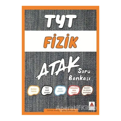 TYT Fizik Atak Soru Bankası - Sedat Dirican - Delta Kültür Yayınevi