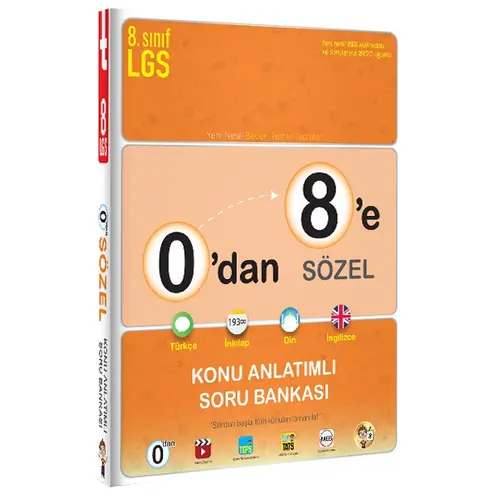 0’dan 8’e Sözel Konu Anlatımlı Soru Bankası Tonguç Akademi