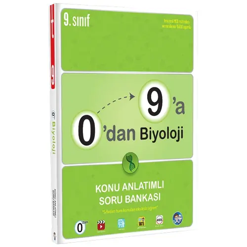 0’dan 9’a Biyoloji Konu Anlatımlı Soru Bankası Tonguç Akademi