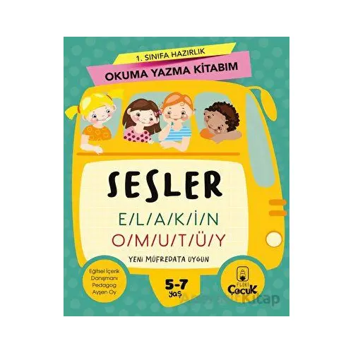 1. Sınıfa Hazırlık Okuma Yazma Kitabım Sesler - Kolektif - Floki Çocuk