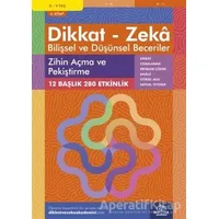 8-9 Yaş Dikkat - Zeka Bilişsel ve Düşünsel Beceriler 4. Kitap - Zihin Açma ve Pekiştirme