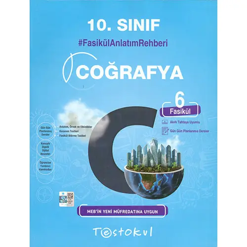 10.Sınıf Coğrafya Fasikül Anlatım Rehberi Test Okul