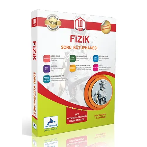 10.Sınıf Fizik Soru Kütüphanesi PRF Yayınları