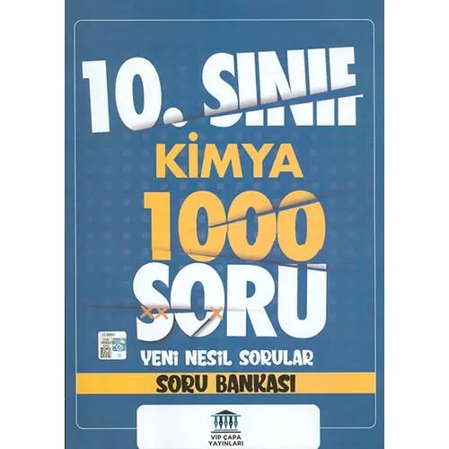 10.Sınıf Kimya Soru Bankası Çapa Yayınları