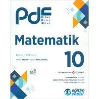 10.Sınıf Matematik PDF Planlı Ders Föyü Eğitim Vadisi