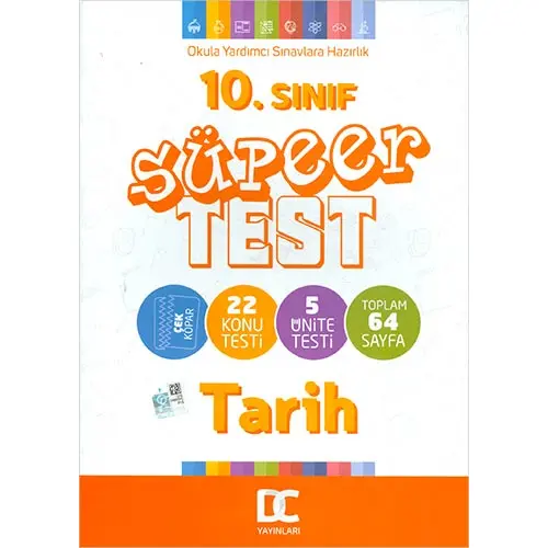 10.Sınıf Tarih Süper Test Çek Kopar Doğru Cevap Yayınları