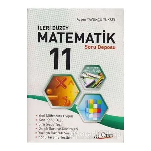 11. Sınıf Matematik Soru Deposu - Ayşen Tavukçu Yüksel - Oran Yayıncılık