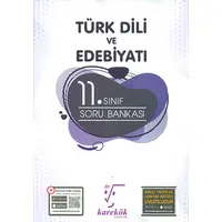 11.Sınıf Türk Dili ve Edebiyatı Soru Bankası Karekök Yayınları