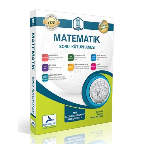 11.Sınıf Matematik Soru Kütüphanesi PRF Yayınları