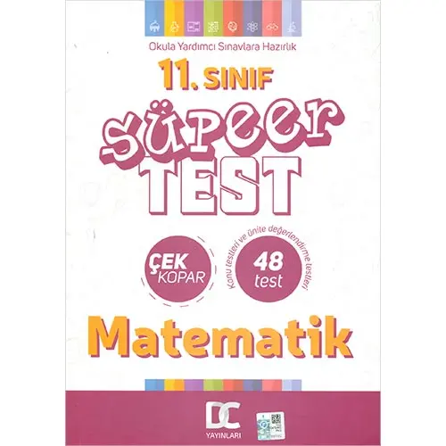 11.Sınıf Matematik Süper Test Çek Kopar Doğru Cevap Yayınları