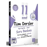 2024 11.Sınıf Eşit Ağırlık - Sözel Tüm Dersler Soru Bankası - Benim Hocam