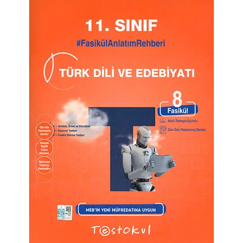 11.Sınıf Türk Dili ve Edebiyatı Fasikül Anlatım Rehberi Test Okul