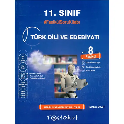 11.Sınıf Türk Dili ve Edebiyatı Fasikül Soru Kitabı Test Okul Yayınları