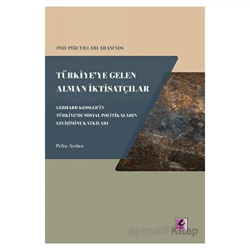 1933 - 1950 Yılları Arasında Türkiyeye Gelen Alman İktisatçılar - Gerhard Kesslerin Türkiyede Sosyal