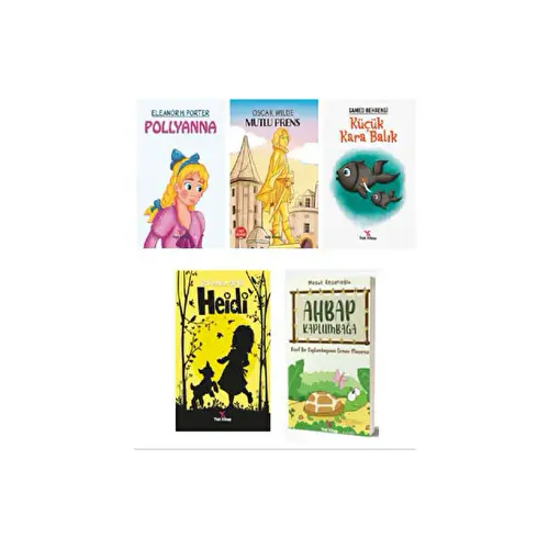 2. Sınıf Çocuk Edebiyatı Seti (5 Kitap) - Oscar Wilde - Yeti Kitap